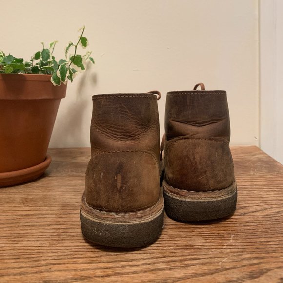 Clarks Desert Boot Distressed Beeswax Leather - Picture 5 of 8